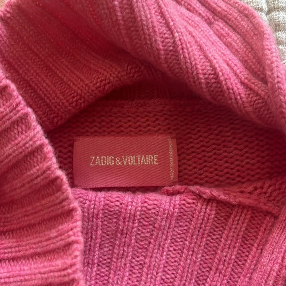Zadig & Voltaire Pink Turtleneck Sweater - Picture 3 of 7